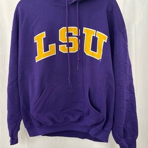 LSU Unisex purple hoodie